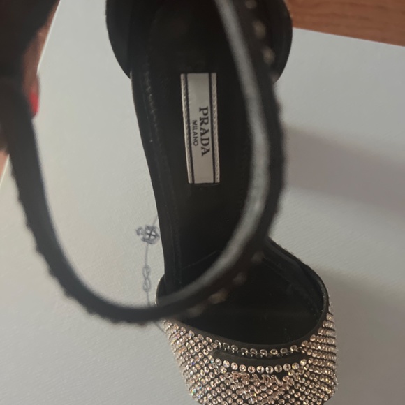 Crystal Ankle-Strap Platform Sandals - Picture 8 of 9